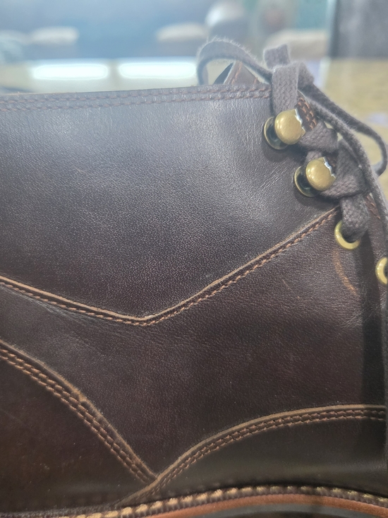 Timberland Dark Brown Leather Lace-Up Boots main image 4